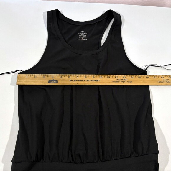 Sweaty Betty Gary Supersoft Relaxed Fit Racerback Jumpsuit Athleisure Black Sz M - Picture 5 of 11